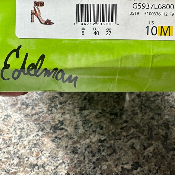 Sam Edelman new in box leather sandals, size 10. Tried, but never worn out. - Picture 6 of 6